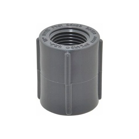 036109 1-1/4 In. PVC SCH 80 PF COUPLING FPTXFPT